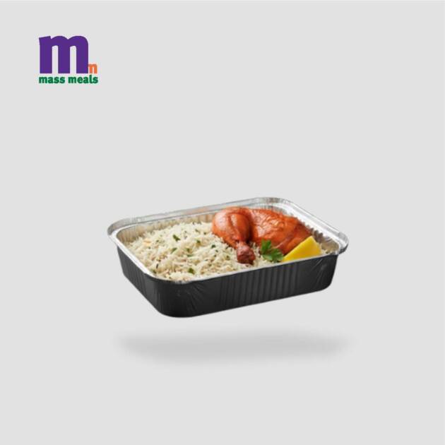 وجبة ساخنة - ربع دجاجة مع مياة وتمر